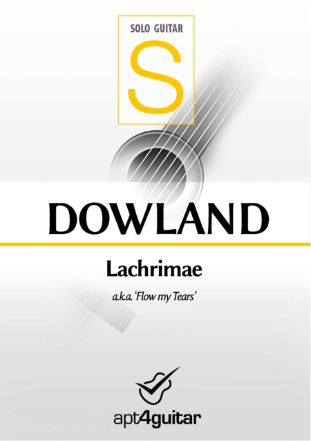 Free Sheet Music Lachrimae