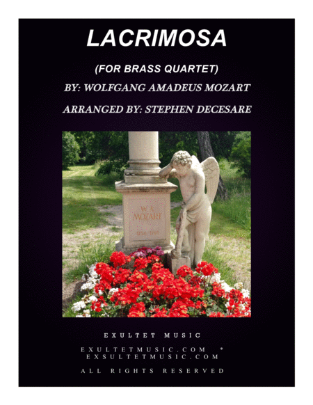 Free Sheet Music Lacrimosa For Brass Quartet