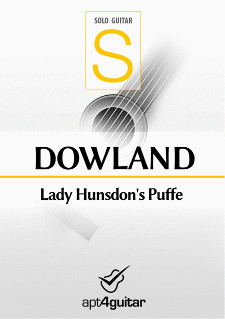 Lady Hunsdons Puffe Sheet Music