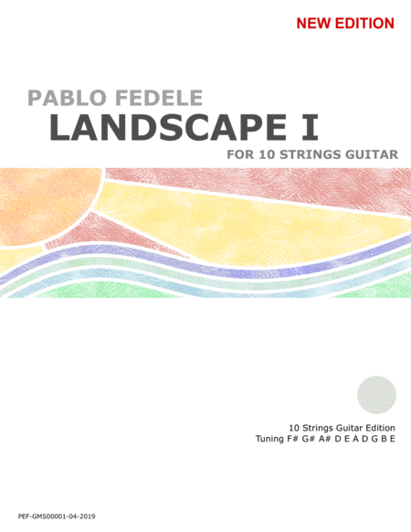 Free Sheet Music Landscape I New Edition