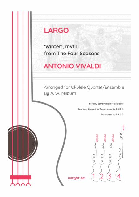 Largo Winter Movement Ii From The Four Seasons Sheet Music