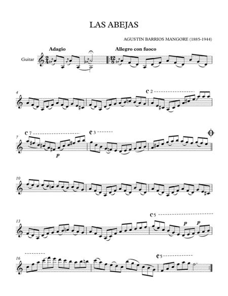 Las Abejas Sheet Music