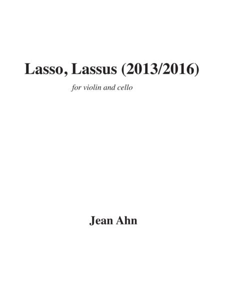 Free Sheet Music Lasso Lassus For Violin And Cello