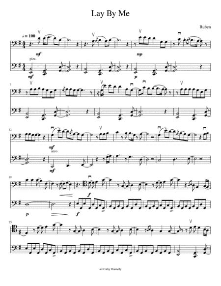 Free Sheet Music Lay By Me