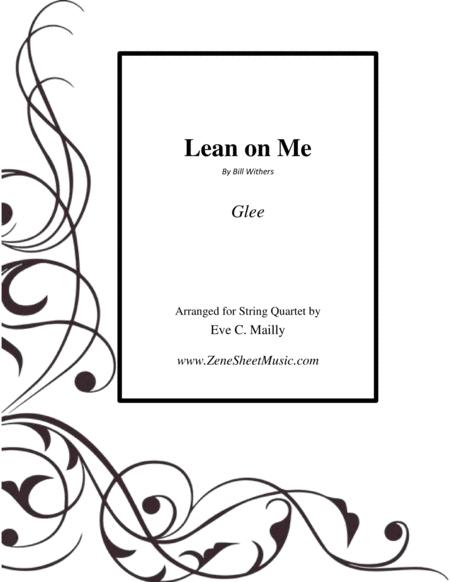 Lean On Me String Quartet Sheet Music