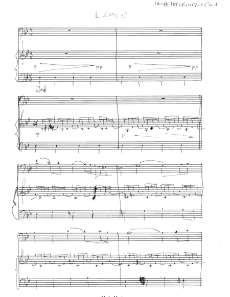 Free Sheet Music Lento For Chelo