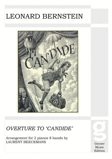 Leonard Bernstein Overture To Candide 2 Pianos 8 Hands Sheet Music