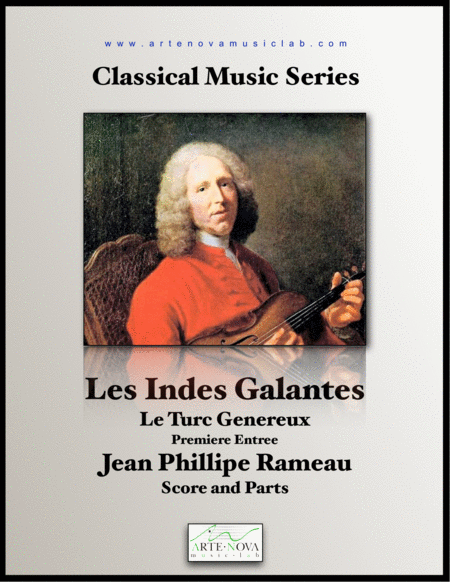 Les Indes Galantes Le Turc Generaux Premiere Entree Sheet Music