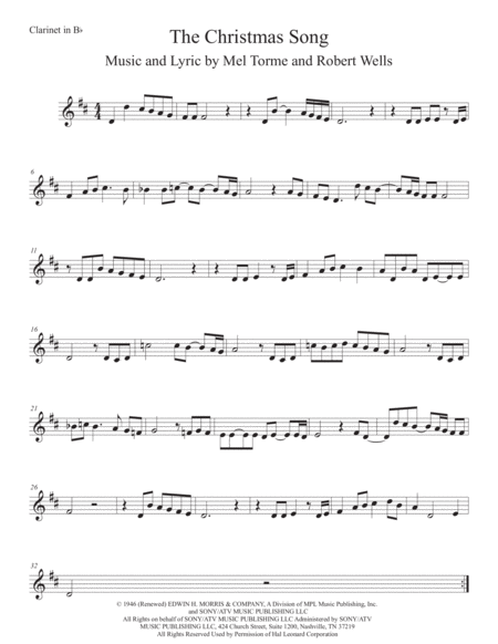 Let It Snow Let It Snow Let It Snow Original Key Alto Sax Sheet Music