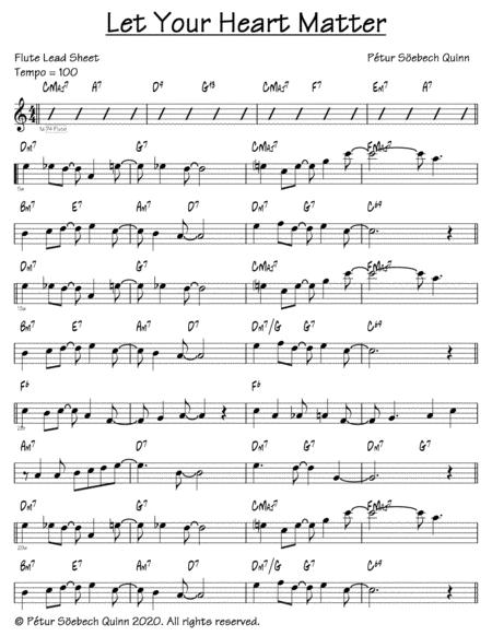 Let Your Heart Matter Sheet Music