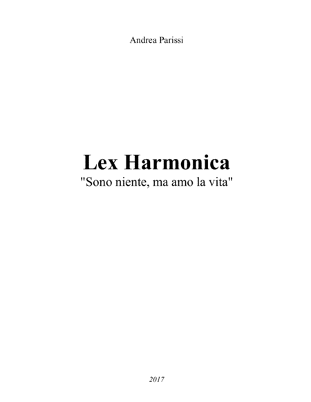 Free Sheet Music Lex Harmonica