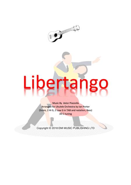 Libertango Ukulele Ensemble Sheet Music