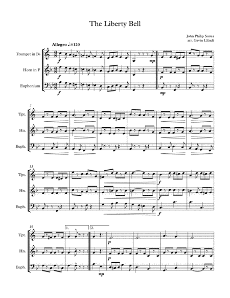 Liberty Bell March Sheet Music