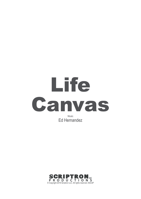 Life Canvas Sheet Music