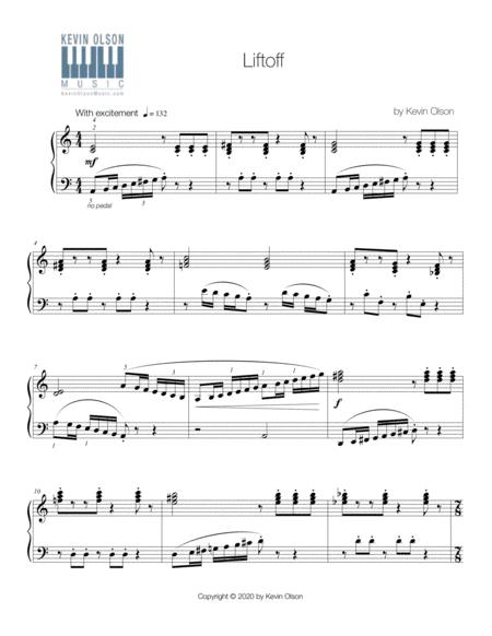 Free Sheet Music Liftoff