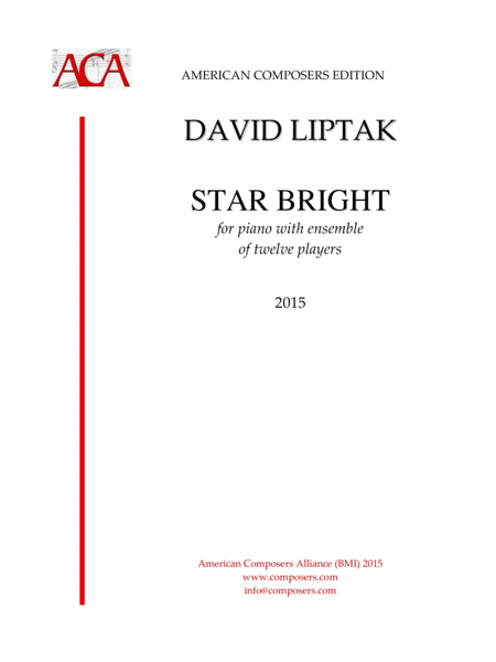 Liptak Star Bright Sheet Music