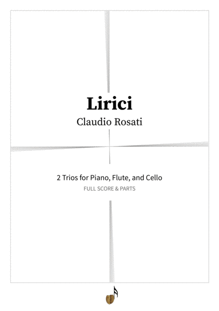 Free Sheet Music Lirici Piano Cello Flute