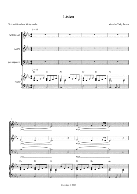 Free Sheet Music Listen Sab