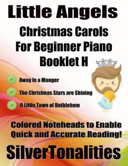 Little Angels Christmas Carols For Beginner Piano Booklet H Sheet Music