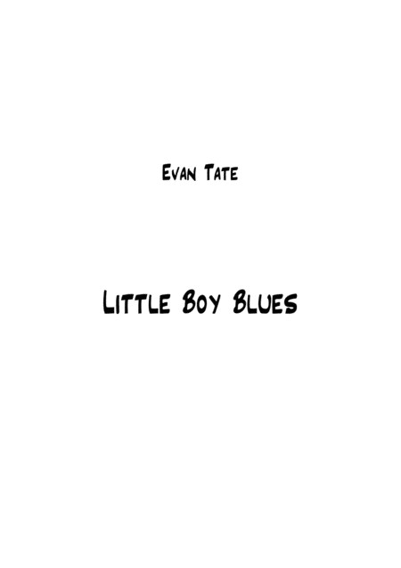 Little Boy Blues Sheet Music