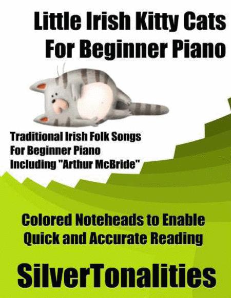 Little Irish Kitty Cats For Beginner Piano Sheet Music