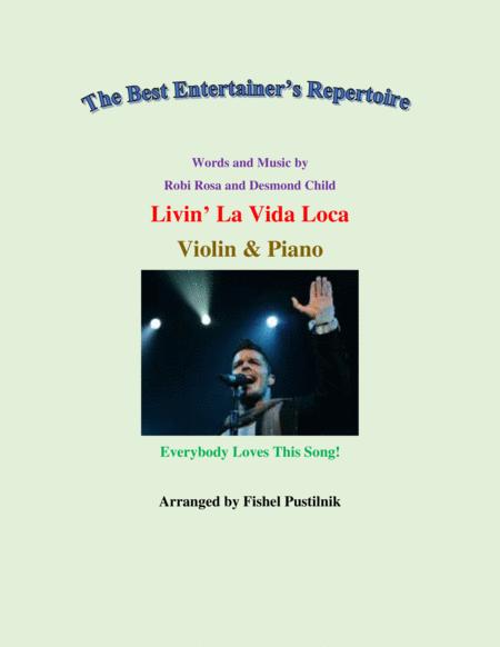 Free Sheet Music Livin La Vida Loca For Violin And Piano Video