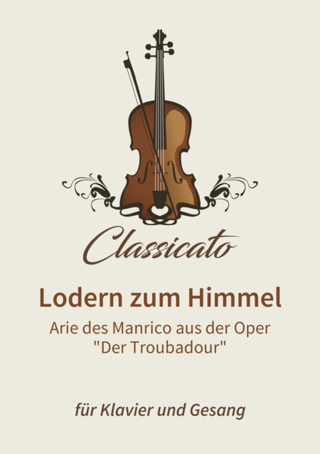 Free Sheet Music Lodern Zum Himmel