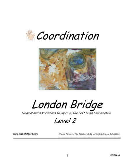 London Bridge Lev 2 Coordination Sheet Music