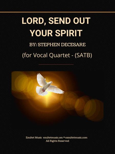 Lord Send Out Your Spirit Psalm 104 For Vocal Quartet Satb Sheet Music