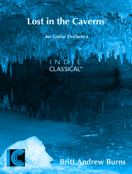 Free Sheet Music Lost In The Caverns For Guitar Orchestra