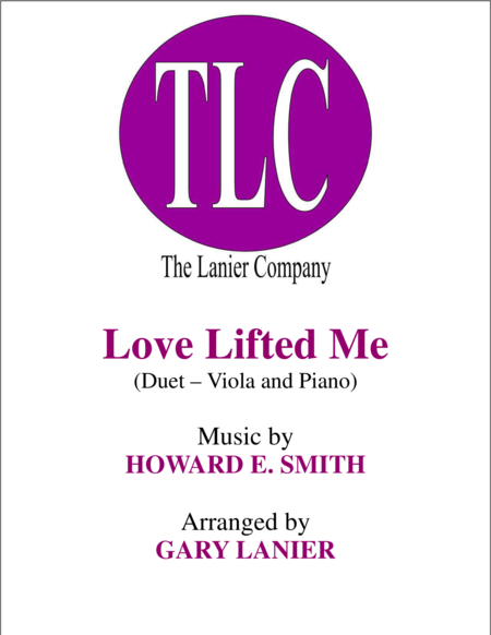 Free Sheet Music Love Lifted Me Duet Viola And Piano Score And Parts