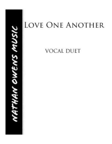 Free Sheet Music Love One Another Vocal Duet Piano