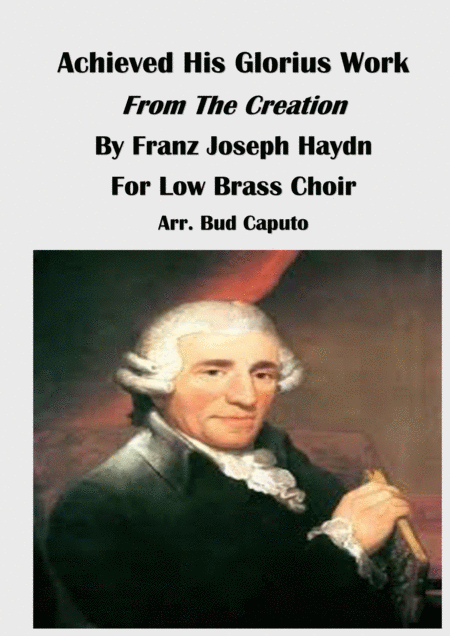 Free Sheet Music Low Brass Achieved His Glorius Work