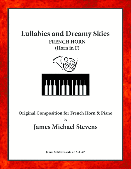 Free Sheet Music Lullabies And Dreamy Skies French Horn Piano