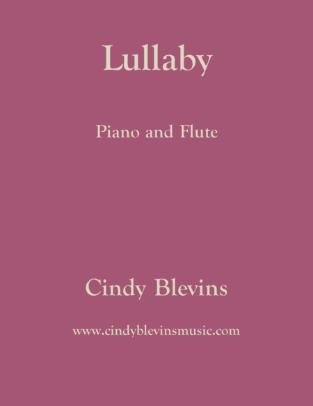 Lullaby For Piano And Flute Sheet Music