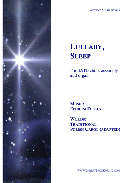 Free Sheet Music Lullaby Sleep