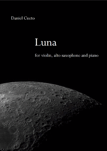 Luna For Violin Alto Saxophone And Piano Sheet Music