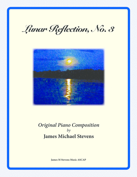 Lunar Reflection No 3 Romantic Piano Sheet Music