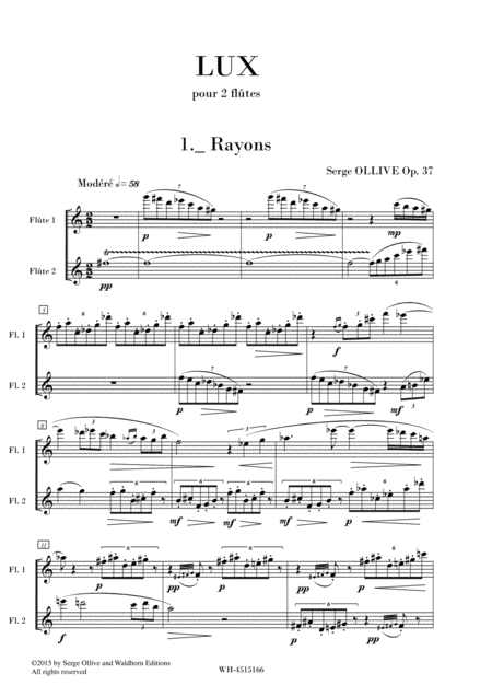 Free Sheet Music Lux Op 37