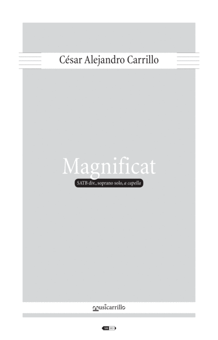 Free Sheet Music Magnificat