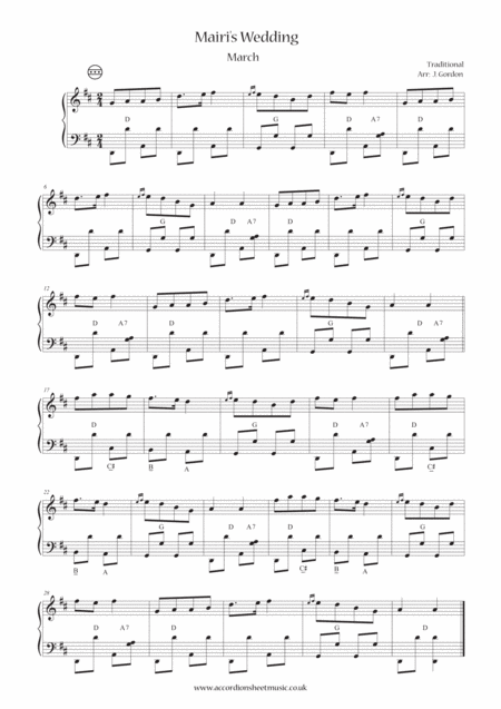 Mairis Wedding Sheet Music