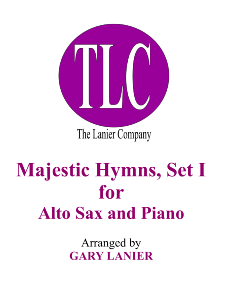 Majestic Hymns Set I Duets For Alto Sax Piano Sheet Music