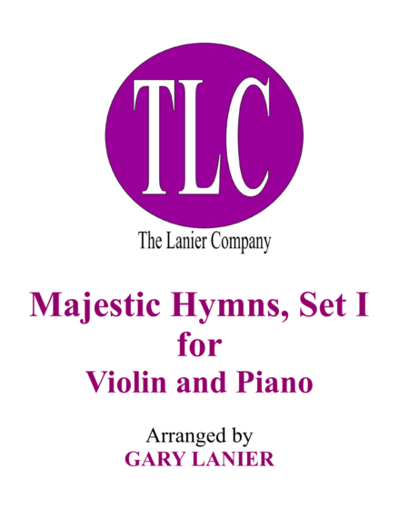 Free Sheet Music Majestic Hymns Set I Duets For Violin Piano