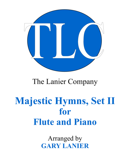 Free Sheet Music Majestic Hymns Set Ii Duets For Flute Piano