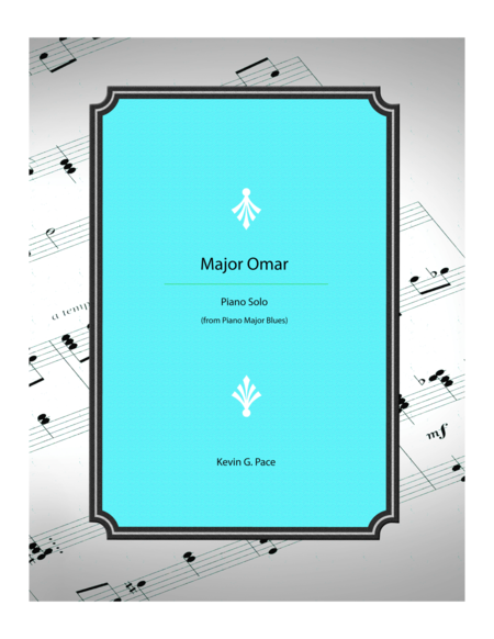 Major Omar A Jazzy Piano Solo Sheet Music