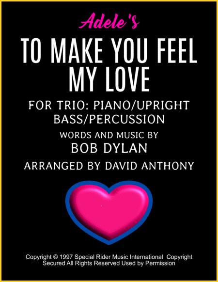 Make You Feel My Love Adele Sheet Music