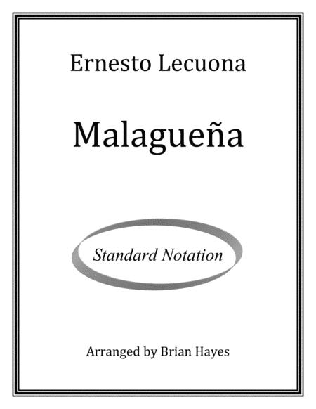 Free Sheet Music Malaguena For Guitar Standard Notation