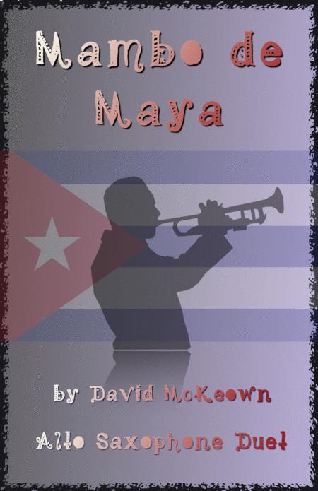 Mambo De Maya For Alto Saxophone Duet Sheet Music