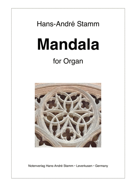 Free Sheet Music Mandala For Organ