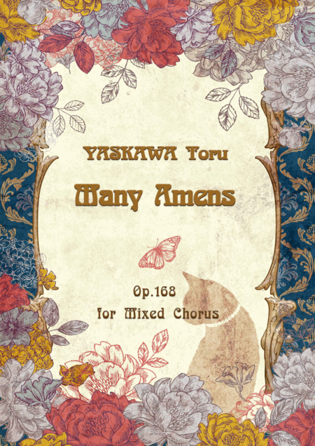 Many Amens For Mixed Chorus Op 168 Sheet Music